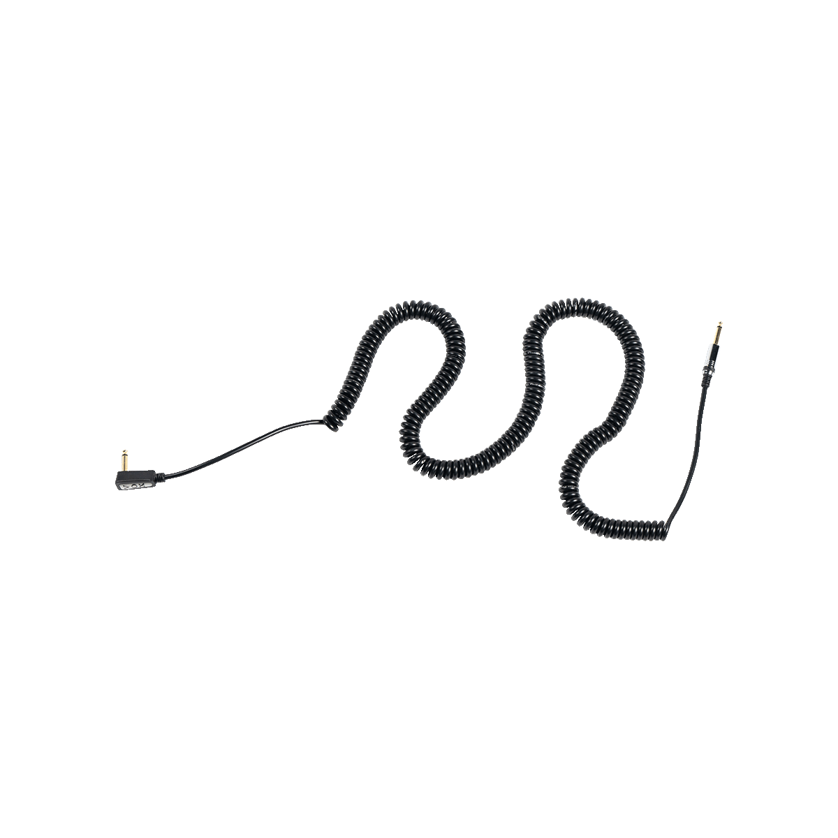 Vintage Coil Cable on white background