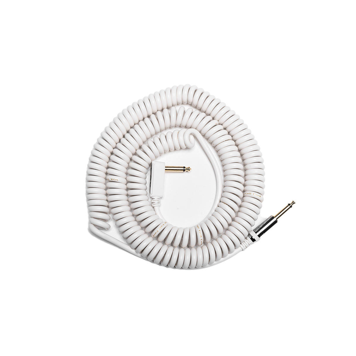Vintage Coil Cable - White Vox Amp Shop