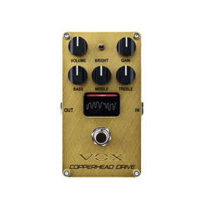 Copperhead Drive - Valve Distortion Pedal top view