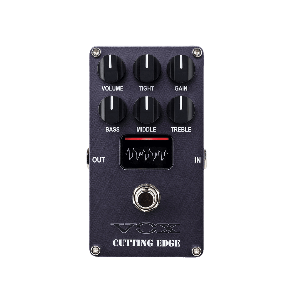 VOX Amps USA Cutting Edge Valve Distortion Pedal Shop Now