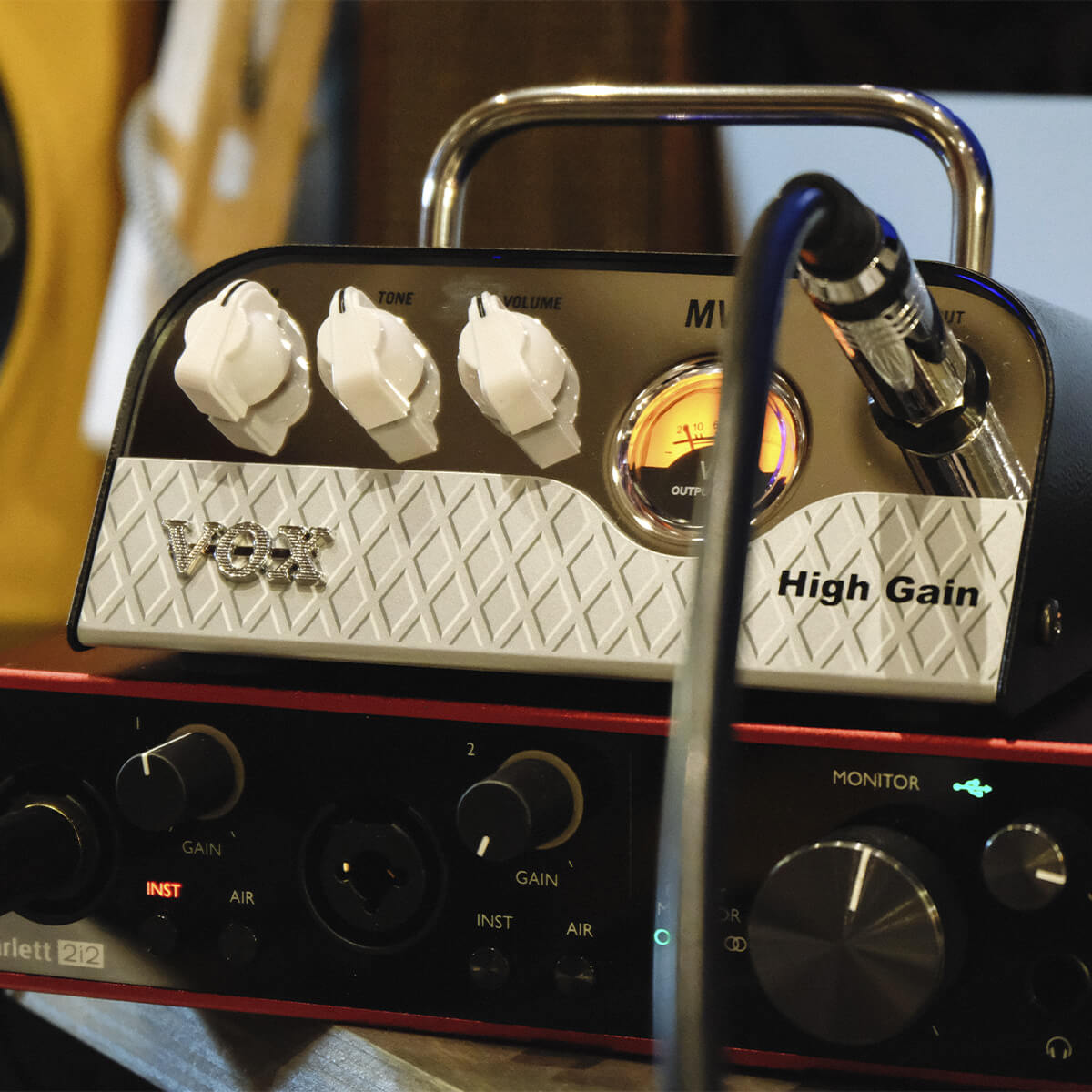 VOX Amps USA | MV50 High Gain - 50 Watt Mini Amp Head | Shop Now