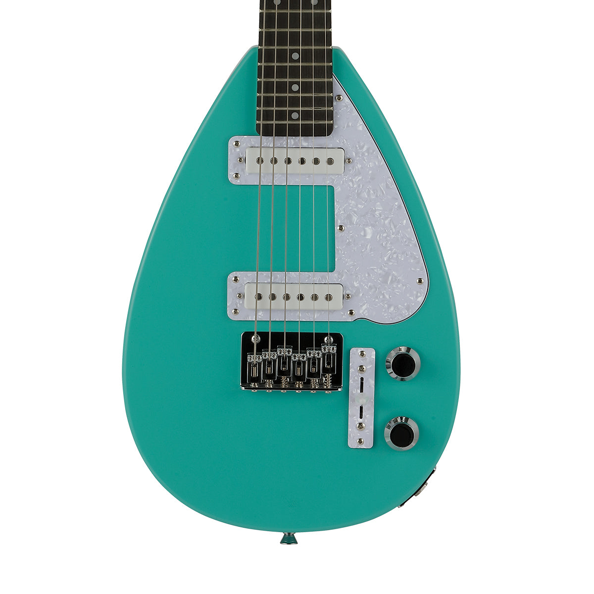 VOX Amps USA, Mark III Mini Guitar for Travel - Aqua Green