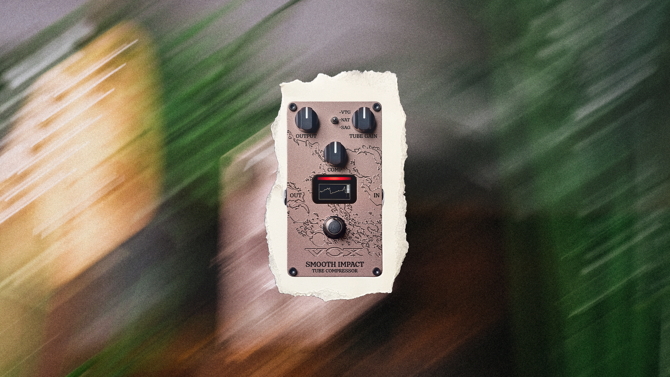 VOX Amps USA | Smooth Impact Valve Compressor Pedal | Shop Now VOX Amps USA | Smooth Impact Valve Compressor Pedal | Shop Now