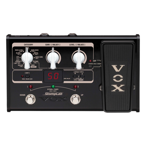 マルチエフェクターVOX StompLab ⅡG Stomplab-IIG-Guitar-Effect-
