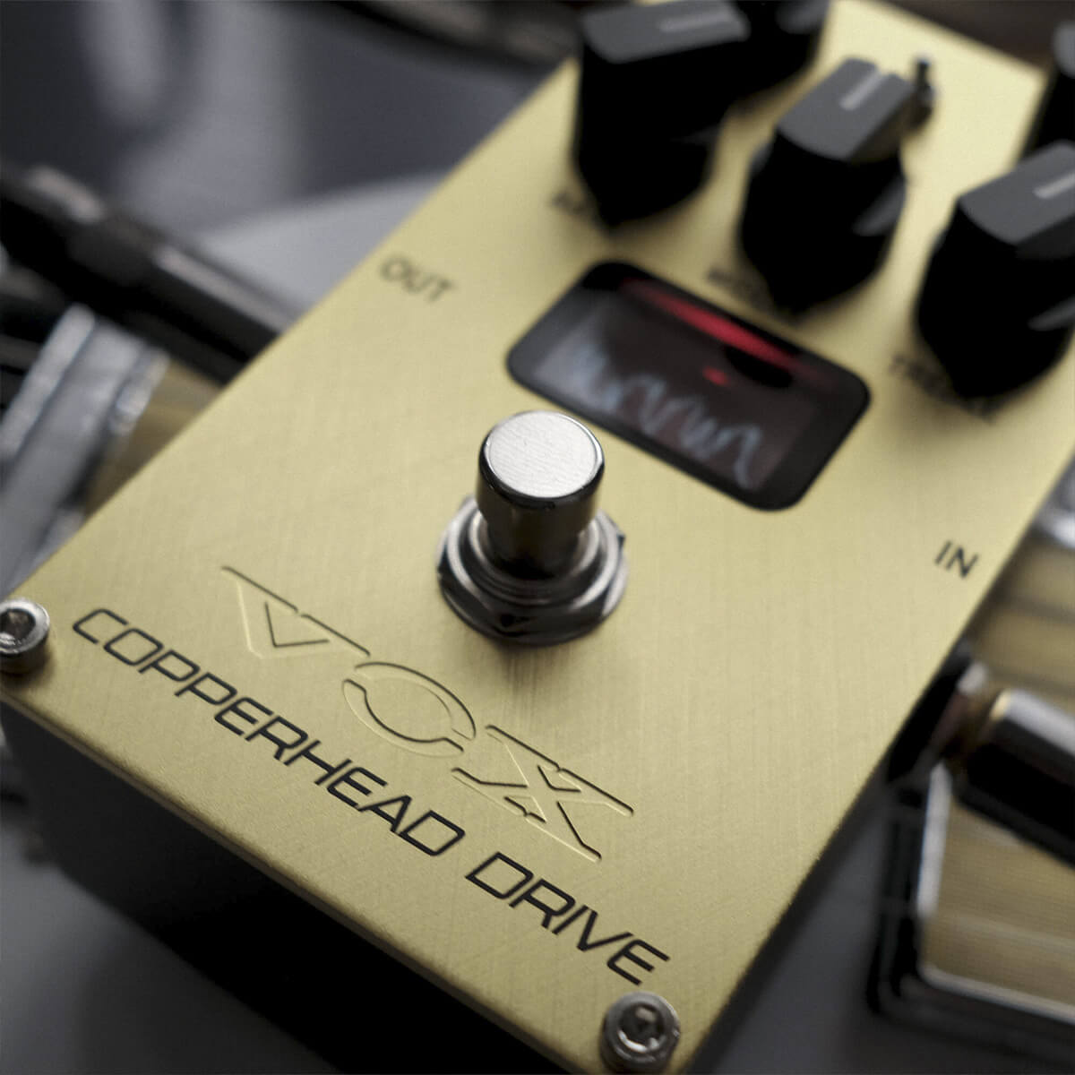 VOX Amps USA | Copperhead Drive Valve Distortion Pedal | Shop Now