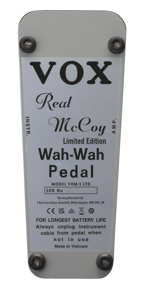 VOX Amps USA | Real McCoy Limited Wah Pedal | Shop Now VOX Amps USA | Real McCoy Limited Wah Pedal | Shop Now
